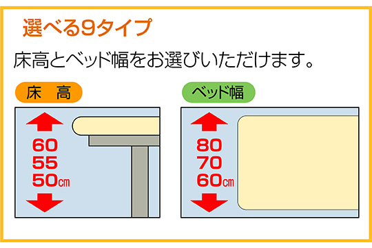 選べる9タイプ